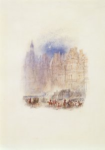 Fontainebleau : Le départ de Napoléon - Joseph Mallord William Turner