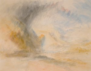 Pied du Saint-Gothard, c.1842 - Joseph Mallord William Turner