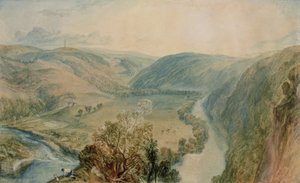 Gibside, comté de Durham depuis le nord - Joseph Mallord William Turner