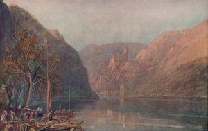 Goarhausen et le Château Katz, 1909 - Joseph Mallord William Turner