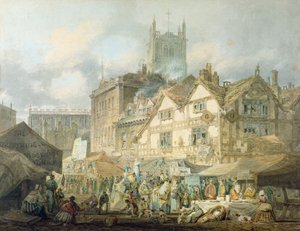 High Green, Queen Square, Wolverhampton - Joseph Mallord William Turner
