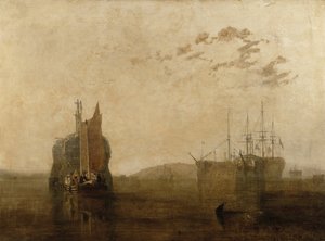 Hulks sur le Tamar, c.1812