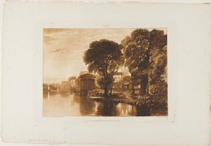 Isleworth, planche 63 de Liber Studiorum