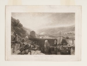 Écluse de Kirkstall sur la rivière Aire - Joseph Mallord William Turner