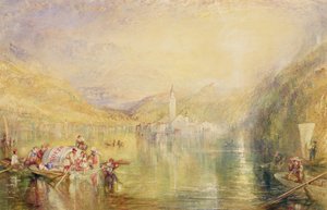 Kussnacht, lac de Lucerne, Suisse - Joseph Mallord William Turner