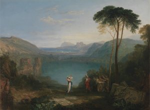 Lac Averne : Énée et la Sibylle de Cumes - Joseph Mallord William Turner