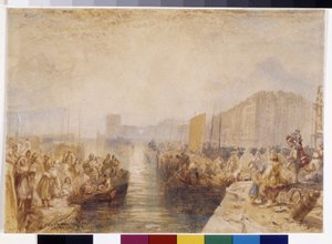 Le Havre : Coucher de soleil - Joseph Mallord William Turner