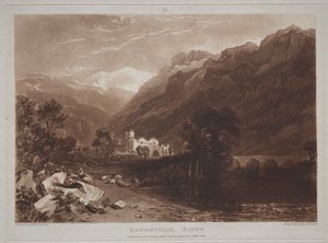 Liber Studiorum: Bonneville, Savoie - Joseph Mallord William Turner