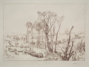 Liber Studiorum : Crowhurst, Sussex - Joseph Mallord William Turner