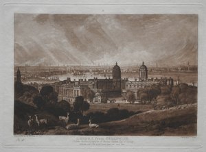 Liber Studiorum : Londres depuis Greenwich
