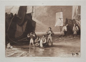 Liber Studiorum : Bricoleurs marins - Joseph Mallord William Turner