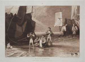 Liber Studiorum : Marine Dabblers - Joseph Mallord William Turner