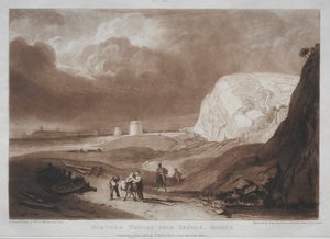 Liber Studiorum : Tours Martello, près de Bexhill, Sussex - Joseph Mallord William Turner