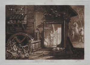 Liber Studiorum : Moulin de Pembury, Kent - Joseph Mallord William Turner
