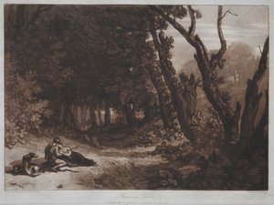 Liber Studiorum : Procris et Céphale - Joseph Mallord William Turner