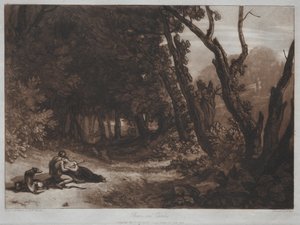 Liber Studiorum : Procris et Céphale - Joseph Mallord William Turner