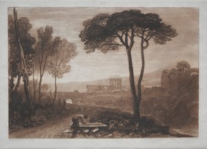 Liber Studiorum: Scène dans la Campagne - Joseph Mallord William Turner