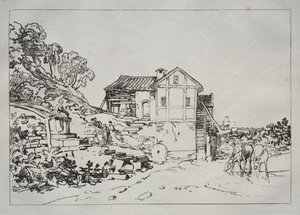 Liber Studiorum : Moulin à eau