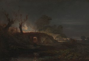 Four à chaux à Coalbrookdale - Joseph Mallord William Turner
