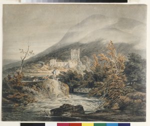 Abbaye de Llanthony, Monmouthshire - Joseph Mallord William Turner