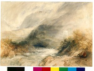 Abbaye de Llanthony, Monmouthshire - Joseph Mallord William Turner