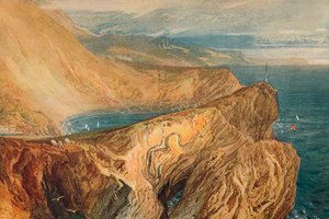 Lulworth Cove - Joseph Mallord William Turner