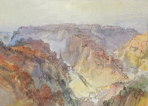 Ville de Luxembourg depuis le Fetschenhof - Joseph Mallord William Turner