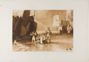 Amateurs de la mer, planche 29 de Liber Studiorum - Joseph Mallord William Turner