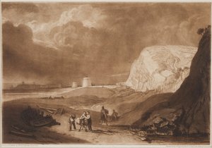 Tours Martello près de Bexhill, Sussex, 1811 - Joseph Mallord William Turner