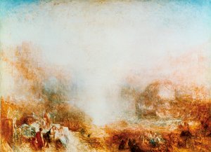 Mercure envoyé pour admonester Énée, 1850 - Joseph Mallord William Turner