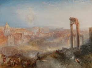 Rome moderne, Campo Vaccino - Joseph Mallord William Turner