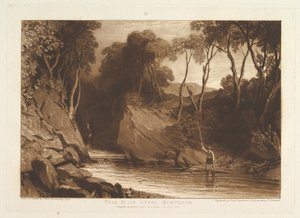 Près de Blair Athol, Écosse Liber Studiorum, partie VI, planche 30, 1er juin 1811 - Joseph Mallord William Turner