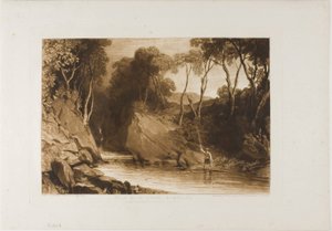 Près de Blair Athol, planche 30 de Liber Studiorum