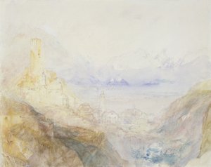 No.0588 Hospenthal, Chute de Saint-Gothard, matin - Joseph Mallord William Turner