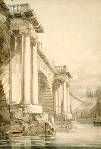 Ancien Pont de Blackfriars - Joseph Mallord William Turner