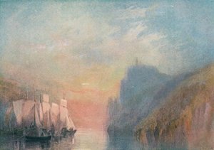 Sur le Rhin, vers 1825 1904 - Joseph Mallord William Turner