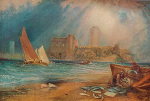 Château de Pembroke, Pays de Galles, vers 1829 - Joseph Mallord William Turner