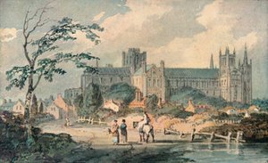 Cathédrale de Peterborough vue du nord, 1909 - Joseph Mallord William Turner