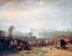 Labourage des navets, près de Slough, Windsor, vers 1809 - Joseph Mallord William Turner