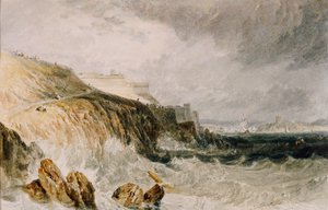 Citadelle de Plymouth, une tempête, 1815 - Joseph Mallord William Turner