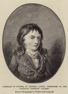 Portrait de Turner, par lui-même, récemment présenté à la National Portrait Gallery