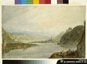 Remagen, Erpel et Linz - Joseph Mallord William Turner