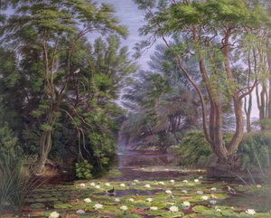 Nénuphars de la rivière Cherwell, 1851 - Joseph Mallord William Turner