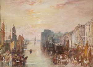 Scène de rivière, Le Havre - Joseph Mallord William Turner