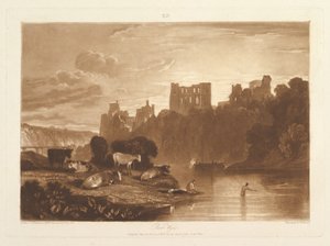 River Wye Liber Studiorum, partie X, planche 48, 23 mai 1812 - Joseph Mallord William Turner