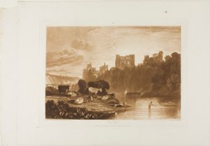 Rivière Wye, planche 48 de Liber Studiorum - Joseph Mallord William Turner