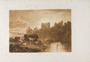 Rivière Wye, planche 48 de Liber Studiorum - Joseph Mallord William Turner