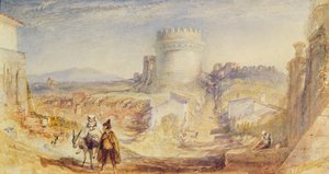 Rome, le Tombeau de Cecilia Metella, c.1824 - Joseph Mallord William Turner