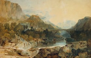 Pont de Rosthwaite, Borrowdale, c.1802 - Joseph Mallord William Turner