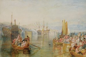 Saltash, Cornouailles, 1825 - Joseph Mallord William Turner